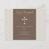 BAPTISME UITNODIGEN :: oh zo mooi 1 Uitnodiging Briefkaart (Voorkant)