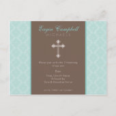 BAPTISME UITNODIGEN: oh zo mooi 4 Uitnodiging Briefkaart (Voorkant)