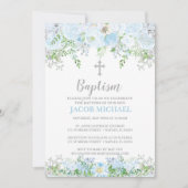 Baptisme Uitnodiging, Christening, Toewijzing Kaart (Voorkant)