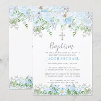 Baptisme Uitnodiging, Christening, Toewijzing Kaart