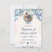 baptisme-uitnodiging kaart (Voorkant)