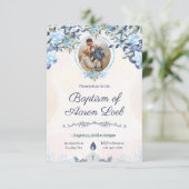 baptisme-uitnodiging kaart (Staand voorkant)