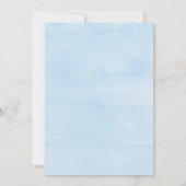 Baptisme-uitnodigingen - de uitnodigingsjongens va kaart (Achterkant)