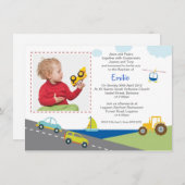 Baptisme-uitvindingen voor auto's en vrachtwagens kaart (Voorkant / Achterkant)