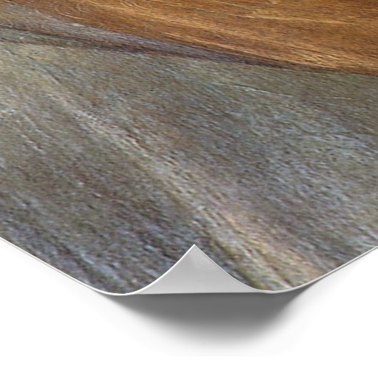 Baptisme van Christus Angels door Leonardo da Vinc Poster (Hoek)