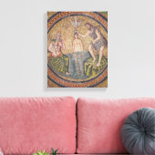 Baptisme van Christus door John de Baptist Canvas Afdruk (Insitu (Woonkamer))