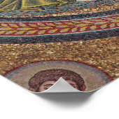 Baptisme van Christus door John de Baptist Poster (Hoek)