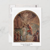 Baptisme van Christus door John van Fra Angelico Briefkaart (Voorkant / Achterkant)