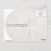 Baptisme van Christus door John van Fra Angelico Briefkaart (Achterkant)