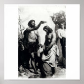 Baptisme van Christus, ongeveer 1879 Poster (Voorkant)