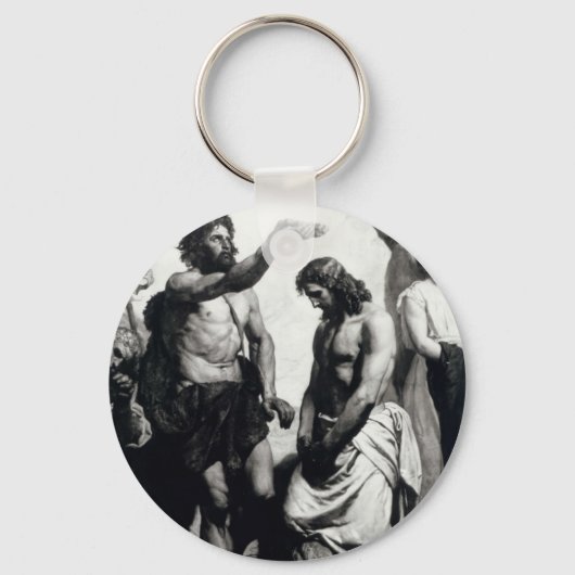 Baptisme van Christus, ongeveer 1879 Sleutelhanger (Voorkant)