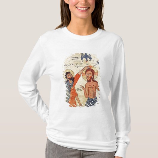 Baptisme van Christus uit een evangelie T-shirt (Voorkant)