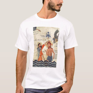 Baptisme van Christus uit een evangelie T-shirt