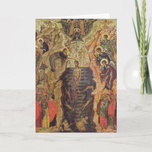 Baptisme van Christus uit Sandzak Kaart (Voorkant)