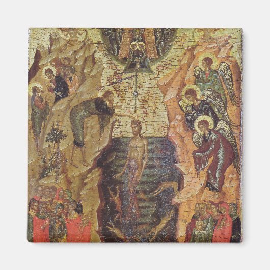 Baptisme van Christus uit Sandzak Magneet (Voorkant)