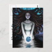 Baptisme van de aarde briefkaart (Voorkant / Achterkant)