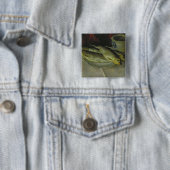 Baptisme van de Chamberlains Vierkante Button 5,1 Cm (In situ)