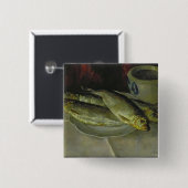 Baptisme van de Chamberlains Vierkante Button 5,1 Cm (Voorkant /achterkant)