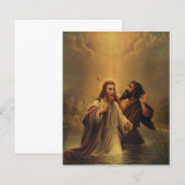 Baptisme van Jezus Christus (Voorkant / Achterkant)