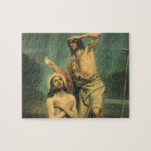 Baptisme van Jezus Christus door John de Baptist Legpuzzel (Horizontaal)