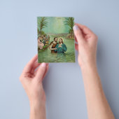 Baptisme van Jezus Christus Flyer (Hand)