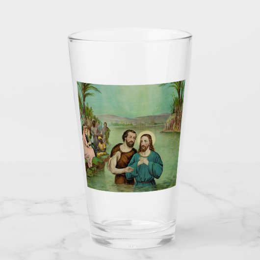 Baptisme van Jezus Christus Glas (Voorkant)