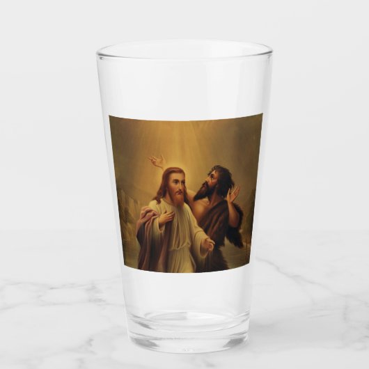 Baptisme van Jezus Christus Glas (Voorkant)