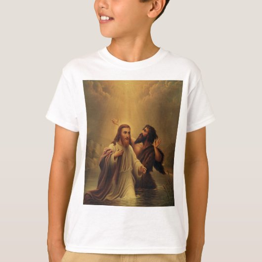 Baptisme van Jezus Christus T-shirt (Voorkant)