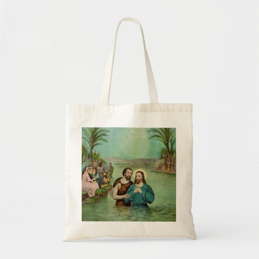 Baptisme van Jezus Christus Tote Bag (Voorkant)