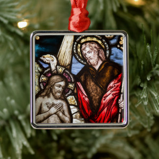 Baptisme van Jezus Metalen Ornament
