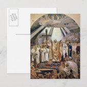 Baptisme van Rus, 1885-96 Briefkaart (Voorkant / Achterkant)