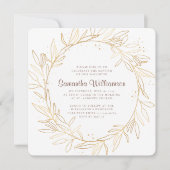 Baptisme voor haar gouden olievlek kaart (Voorkant)