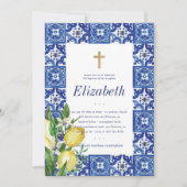 Baptisme voor haar Lemon-Tegels in het Middellands Kaart (Voorkant)