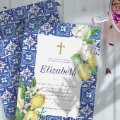 Baptisme voor haar Lemon-Tegels in het Middellands Kaart