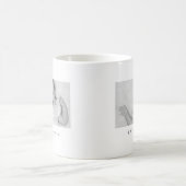 Baptisme voor haar moderne, minimalistische fotona koffiemok (Center)