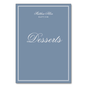 Baptisme voor hem   Elegant Classic Cross Kaart