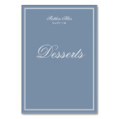 Baptisme voor hem | Elegant Classic Cross Kaart (Voorkant)