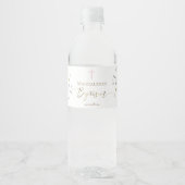 Baptisme Waterfles Etiket (Voorkant)