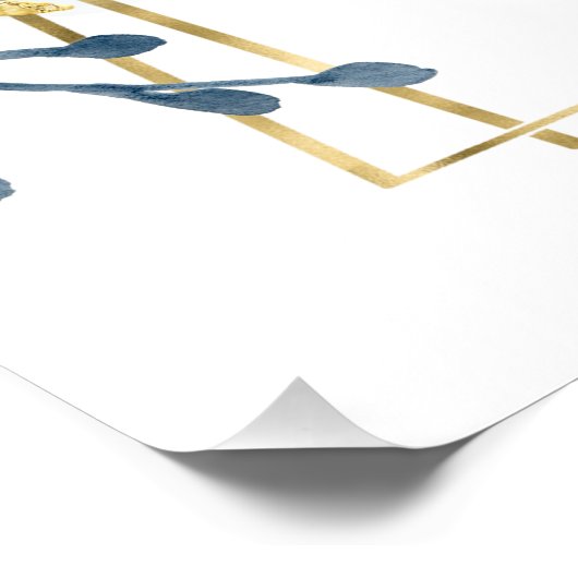 Baptisme-welkomstteken Perfect Poster (Hoek)