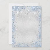 Baptisme zilverblauwe tweeling jongens kaart (Achterkant)