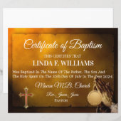 Baptismebewijs (Voorkant / Achterkant)