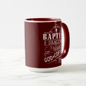 Baptist Deacon, aangedreven door God en koffie Mok (Voorkant rechts)