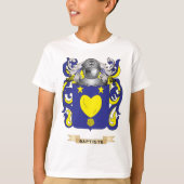 Baptiste wapenlaag (gezinscrest) t-shirt (Voorkant)