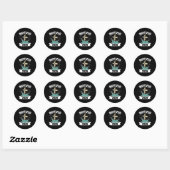 Baptized 2026  ronde sticker (Vel)