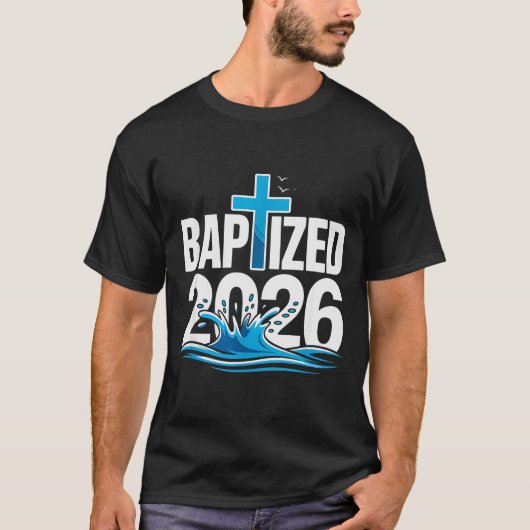 Baptized 2026 t-shirt (Voorkant)