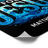 Baptized I Have Decided To Follow Jesus Baptism  Poster (Hoek)