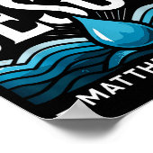 Baptized I Have Decided To Follow Jesus Baptism  Poster (Hoek)