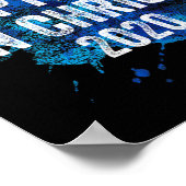 Baptized in Christ 2020 Baptism Church Christian C Poster (Hoek)