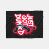 Baptized Jesus Just Got Dunked Baptism  Fleece Deken (Voorkant (Horizontaal))