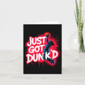 Baptized Jesus Just Got Dunked Baptism  Kaart (Voorkant)